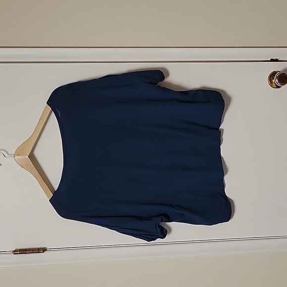 Bella Luxx - small, blue/green, crop top - Picture 2 of 2